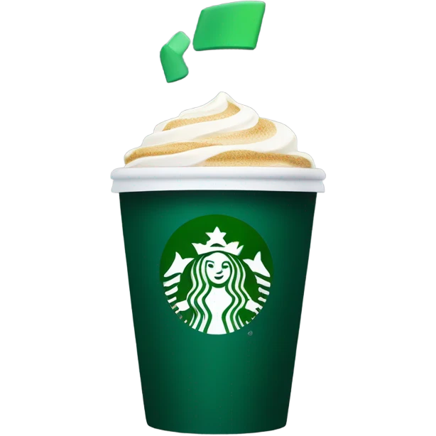Starbucks coffe cup emoji