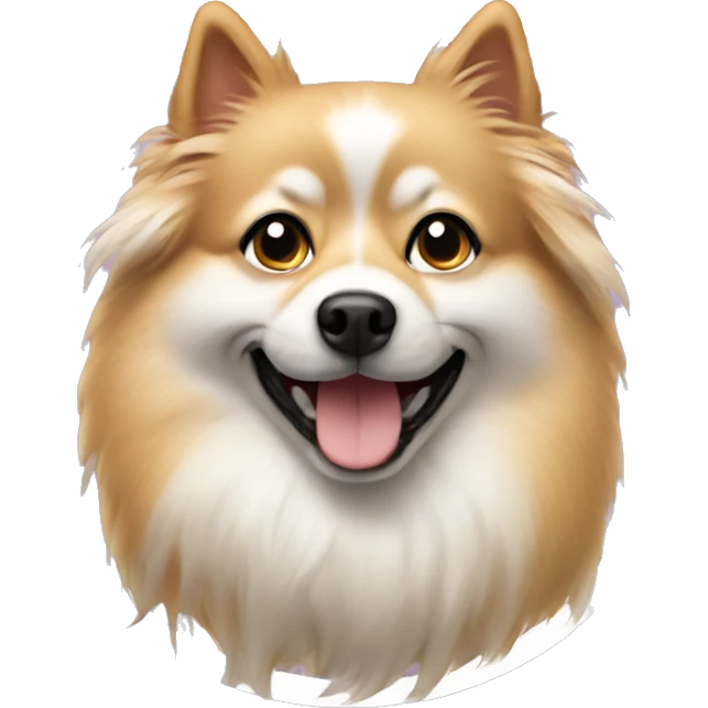 spitz dog emoji