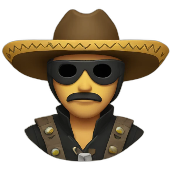 cute bandito emoji