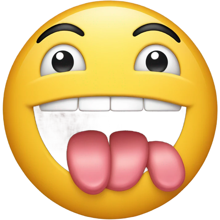 sticking out tounge emoji