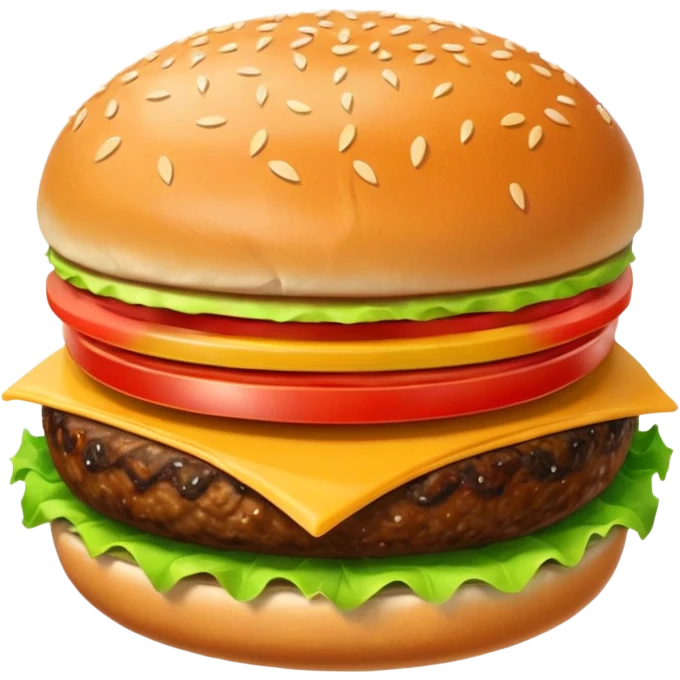 Burger king emoji