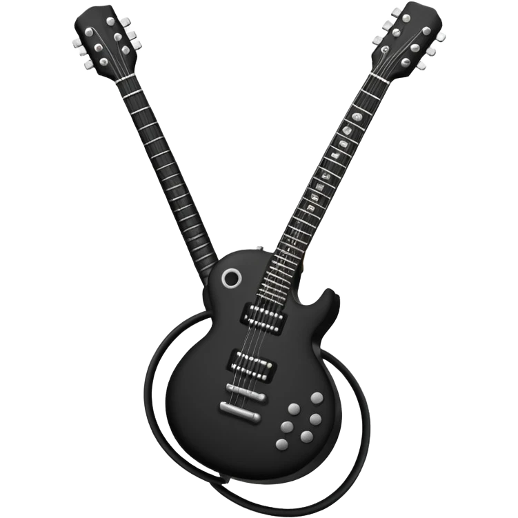 guitar cable emoji
