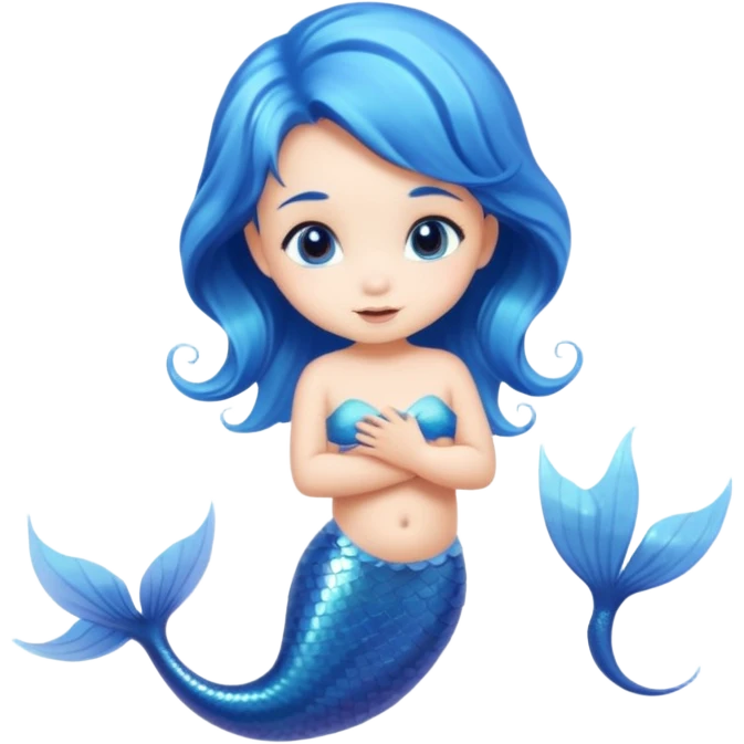 small baby mermaid  emoji