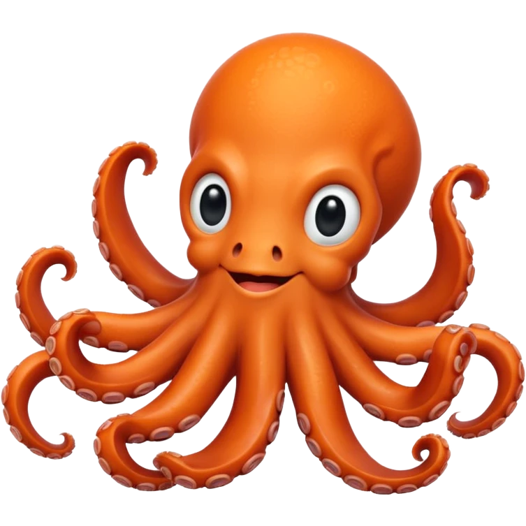 happy octopus emoji