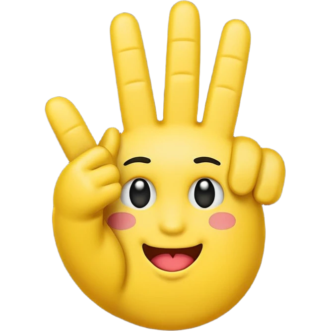 Emoji with the middle finger up emoji