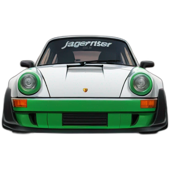 Porsche RWB Jagermeister emoji