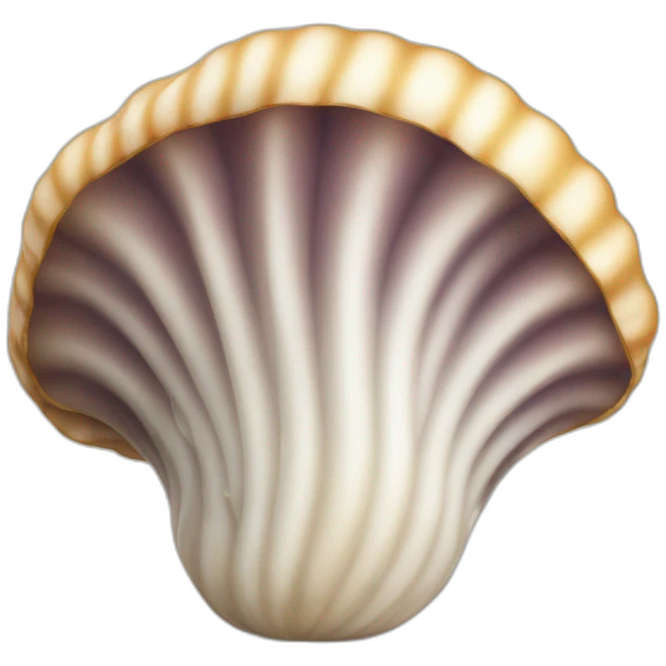 Thick clam emoji
