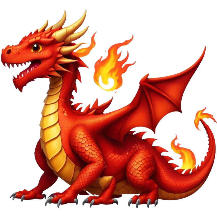 Dracofeu emoji
