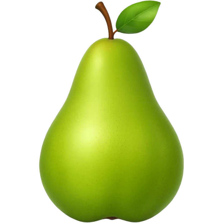 Pear emoji