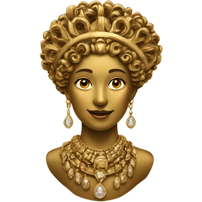antique gold jewelry emoji