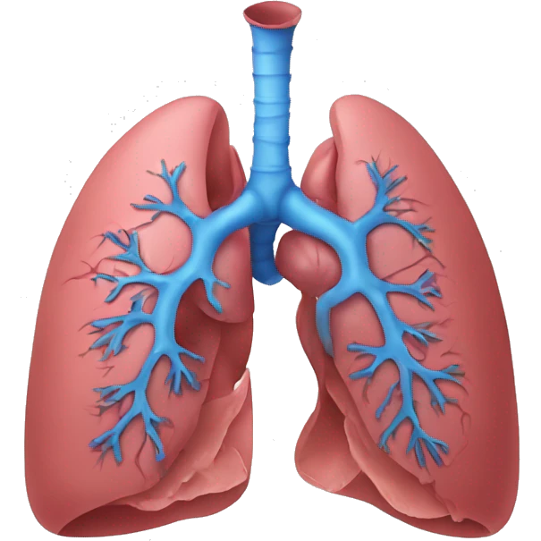 Damaged respiratory organs emoji