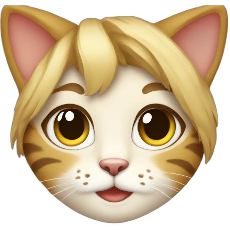 girl cat emoji