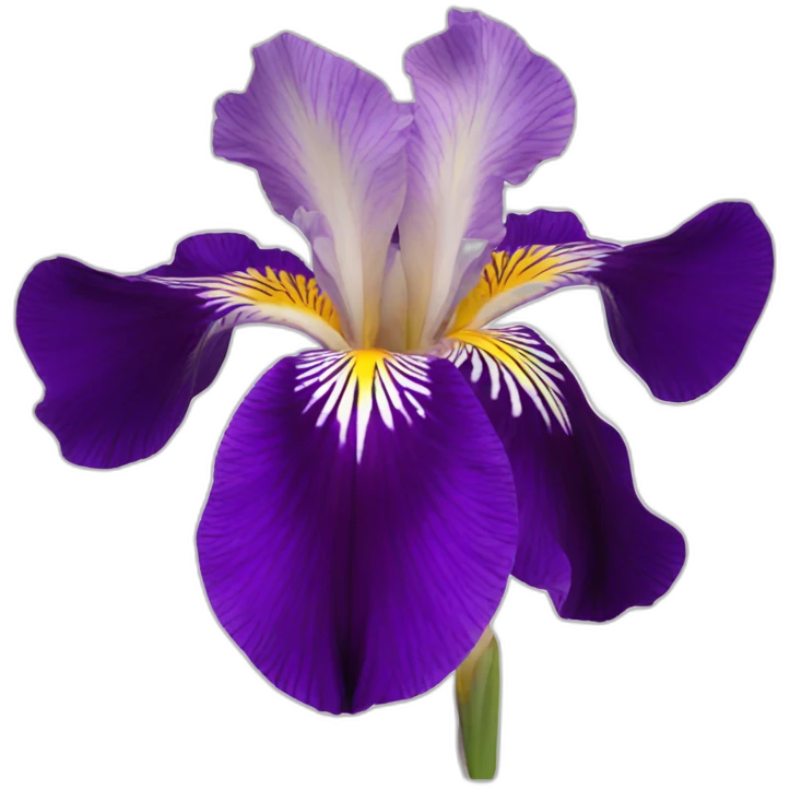 iris flora emoji