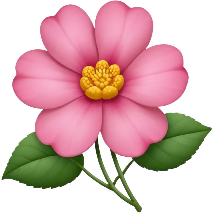Flor rosa emoji