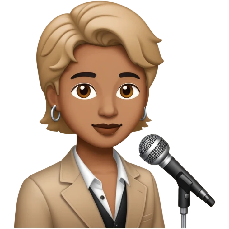 singer emoji