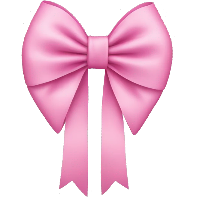  A pink Bow  emoji