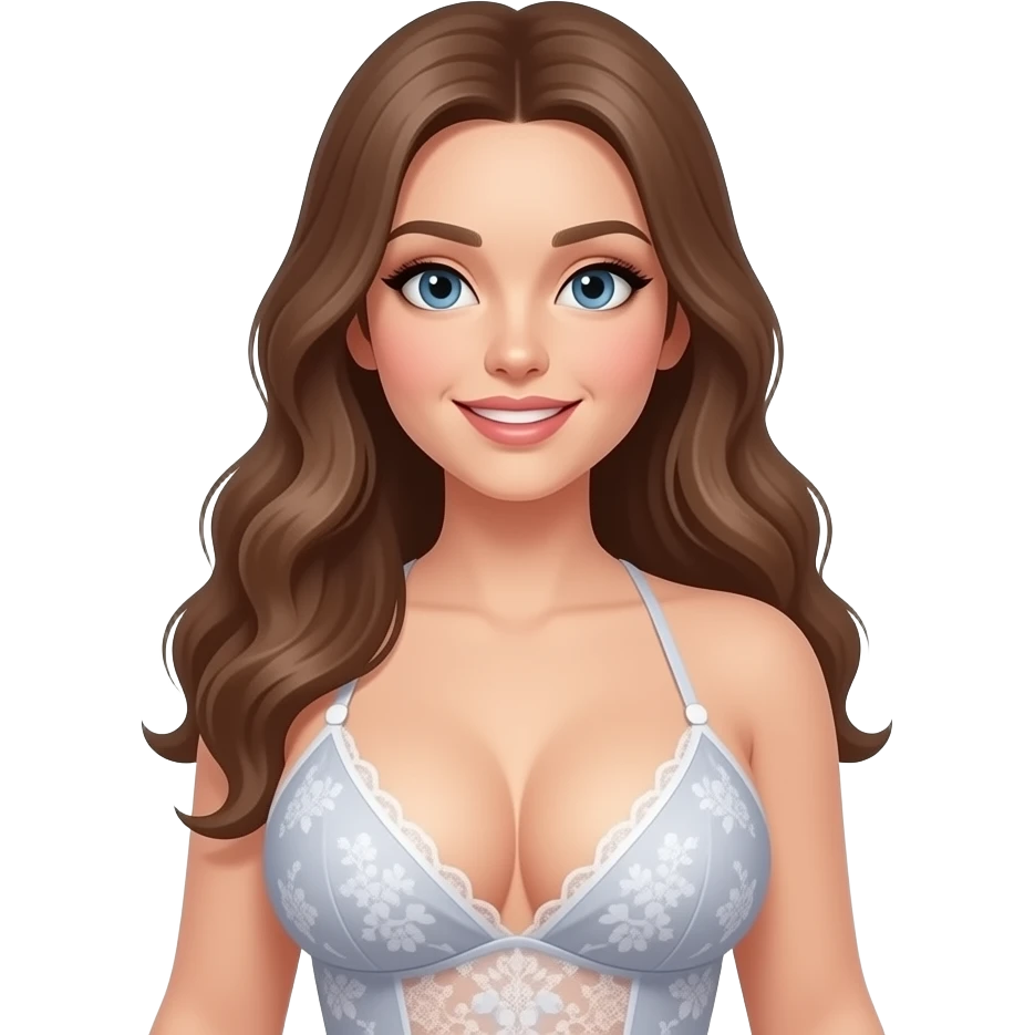 Big sexy boobs and a big sexy ass emoji