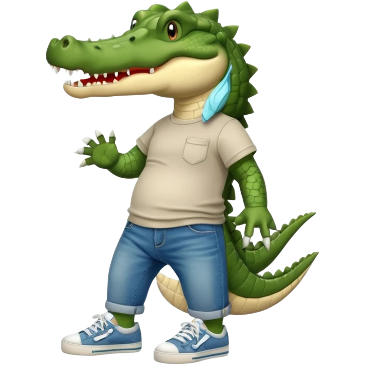 Cocodrilo iPhone ropa zapatos  emoji