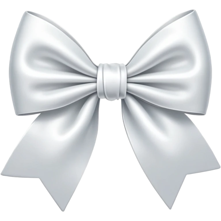 white bow emoji