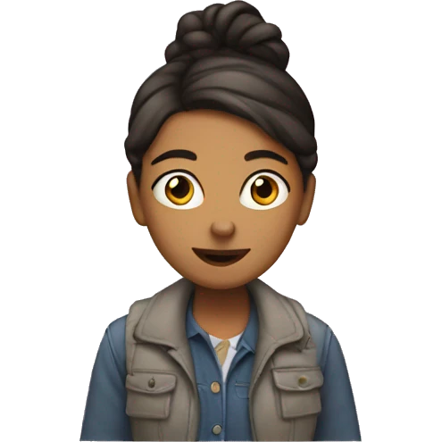 girl leaving man emoji