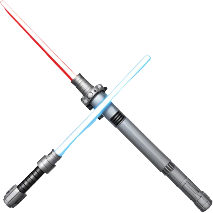 Gray starwars lightsaber  emoji