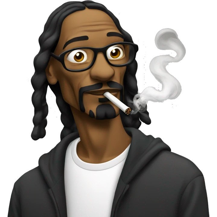 Snoop dogg smoking  emoji