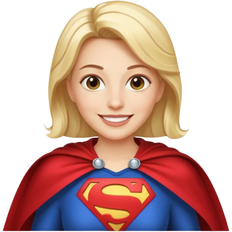 Mom with superpowers emoji