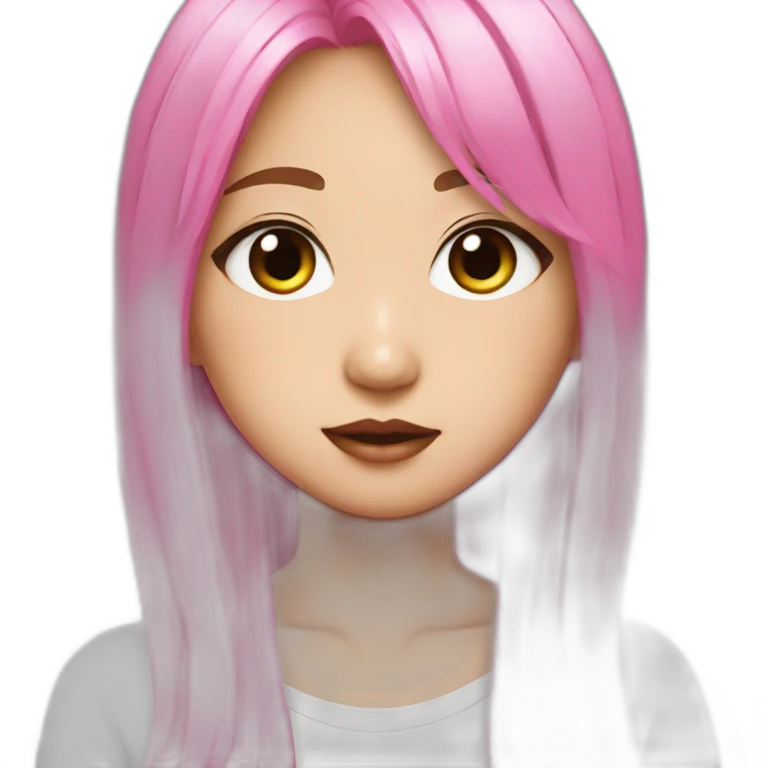 Lalaisa from black pink emoji