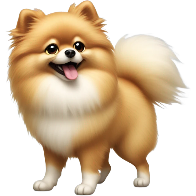 Dancing Pomeranian emoji
