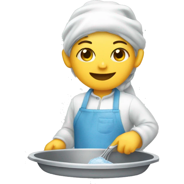 washing dishes emoji