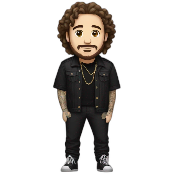 Post Malone (full body) emoji