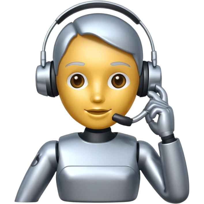 call center bot emoji