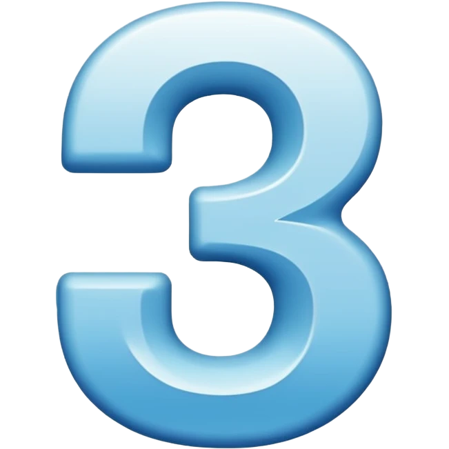 literally just the number 2, no background, nothing else, just the number 2 in normal white text emoji