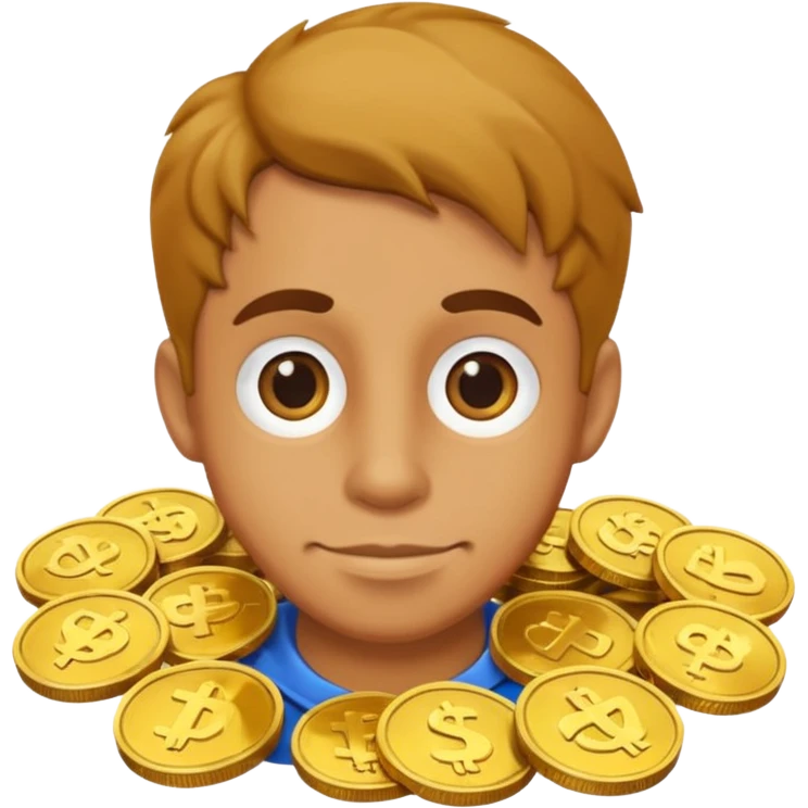 picsou avec argent emoji