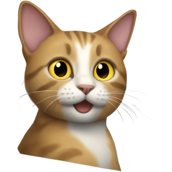 Cat in the car emoji