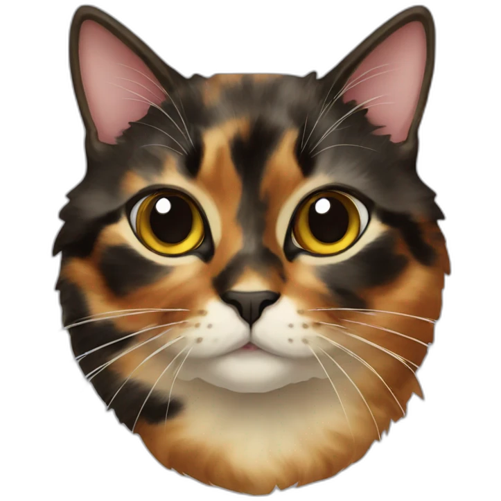 tortoiseshell cat emoji