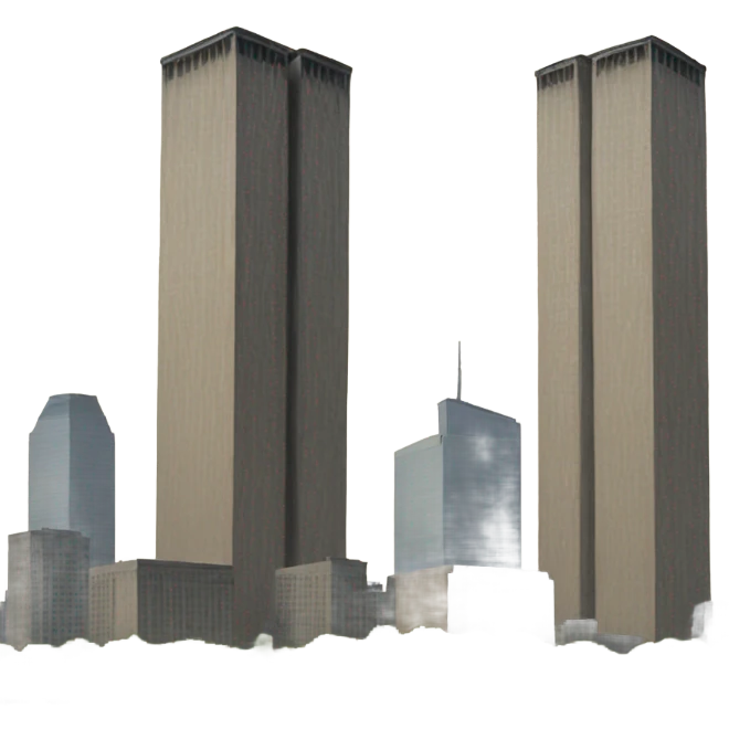Twin towers emoji