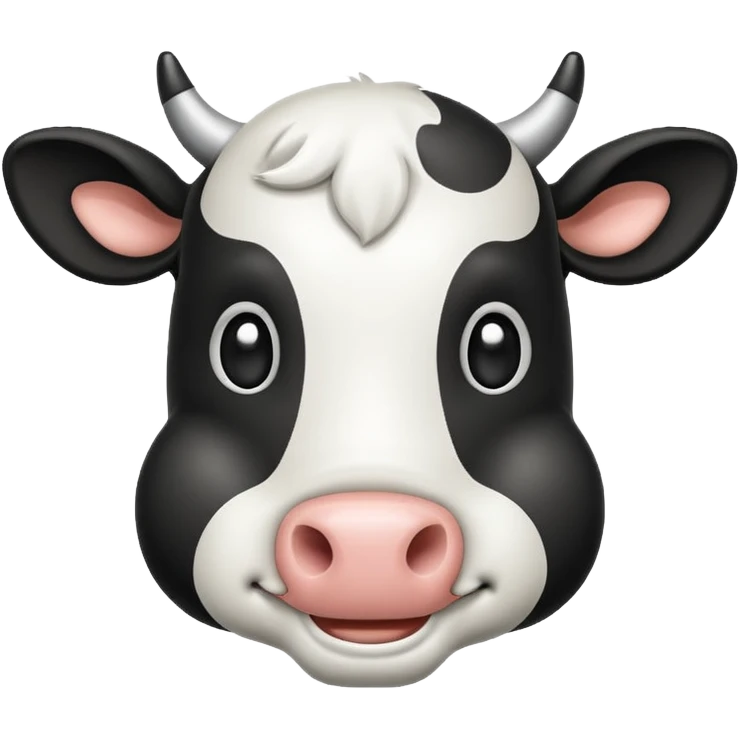 retro cow emoji  emoji