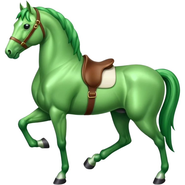 Green horse emoji
