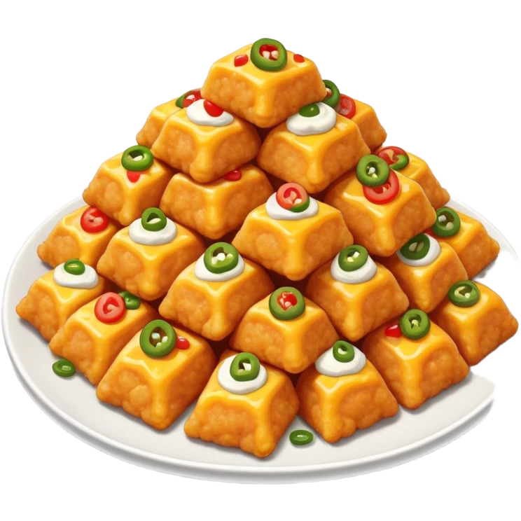 Tater tot nachos  emoji