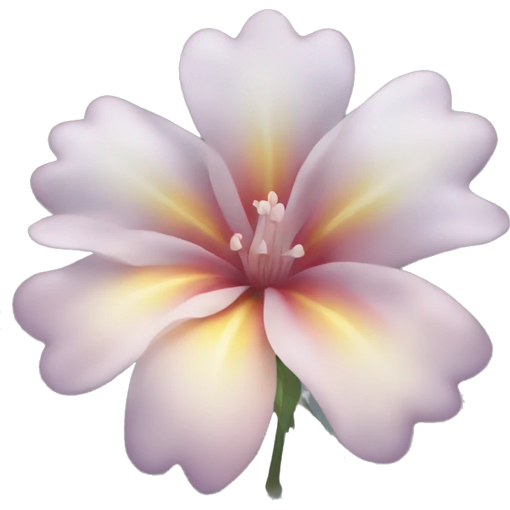 beautiful ethereal flower emoji
