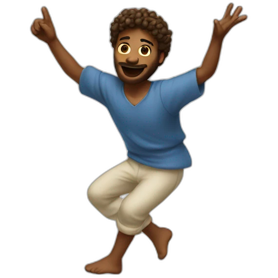 david dancing biblical emoji