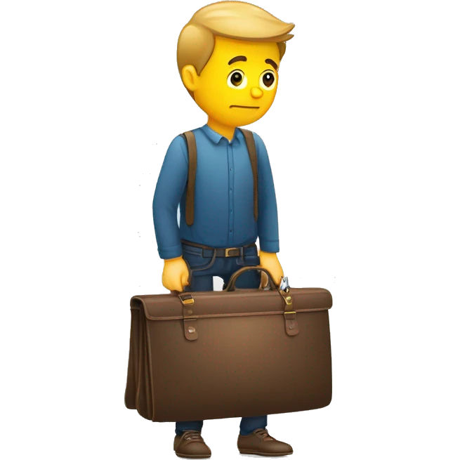 Bild trauriger lateinamerikanischer Mann im Clipart-Format, der in seine leere Brieftasche schaut. emoji