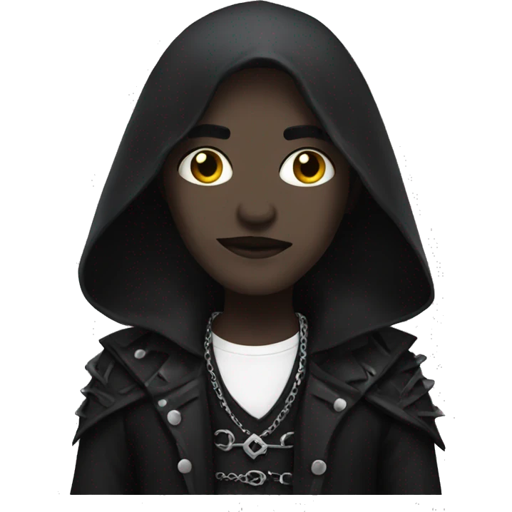 Goth emoji