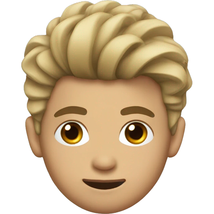 Ronaldo ith ble hair emoji