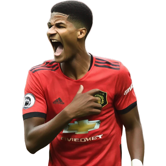 marcus rashford point at his head celebration emoji