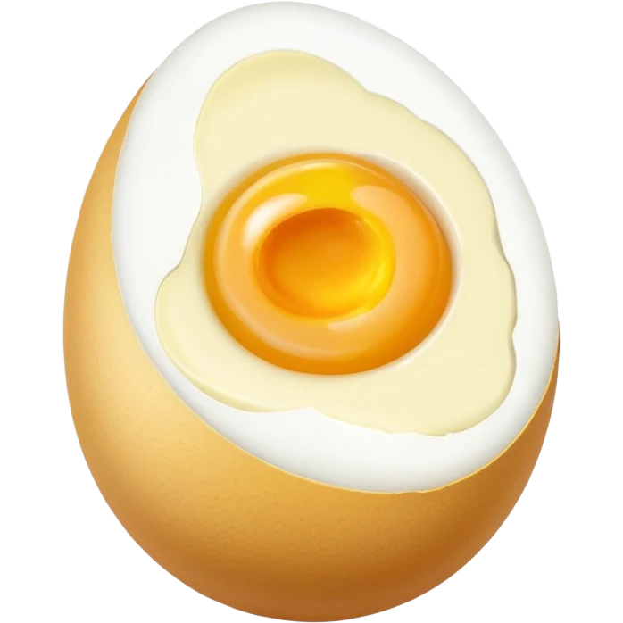 boiled egg half emoji