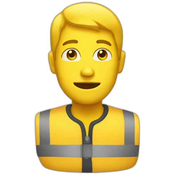 yellow man emoji emoji