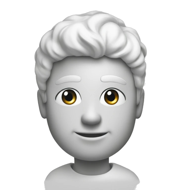 pittore studente che salva il mondo bianco e bianco di carnagione emoji