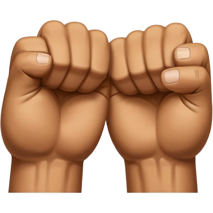 two fists facing foward emoji